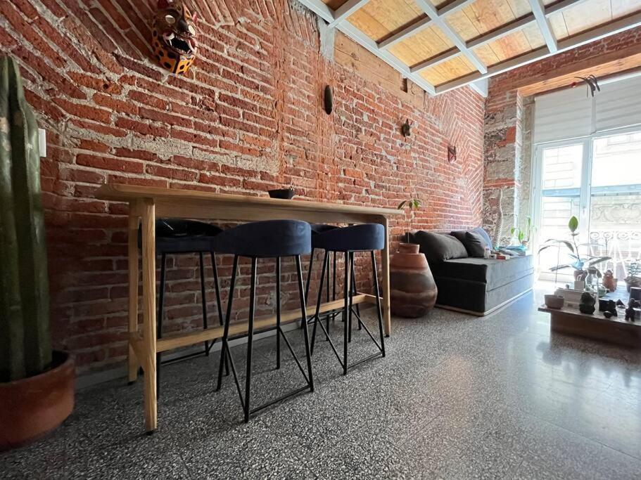 108, Loft Confortable, Balcon 1 Calle Bellas Artes 멕시코 시 외부 사진