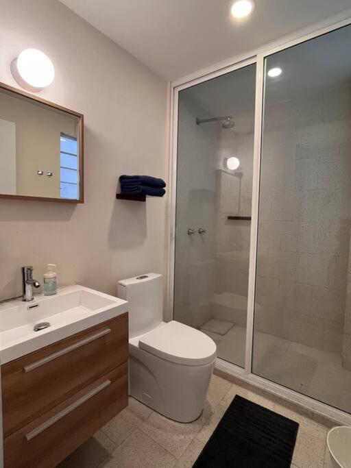 108, Loft Confortable, Balcon 1 Calle Bellas Artes 멕시코 시 외부 사진